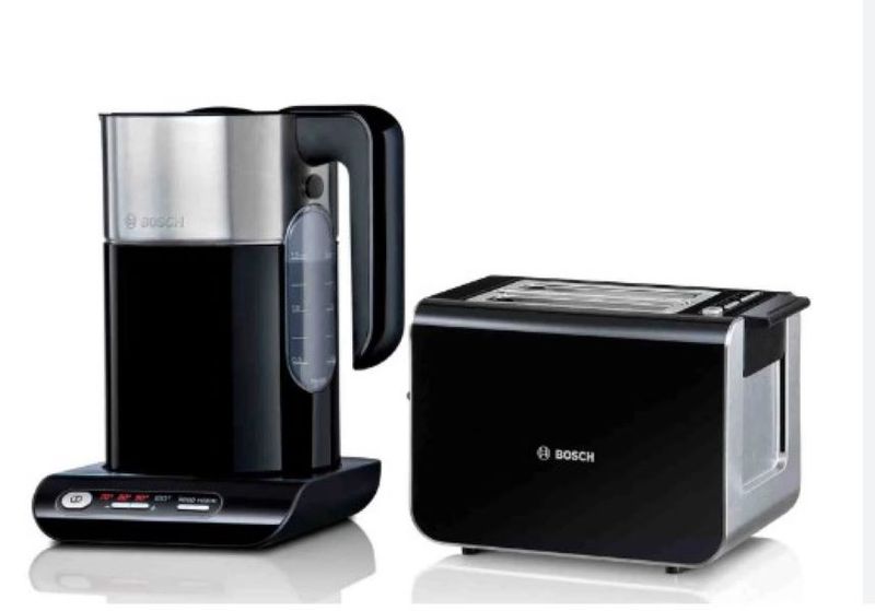 Bosch Styline Toaster and Kettle Breakfast Pack