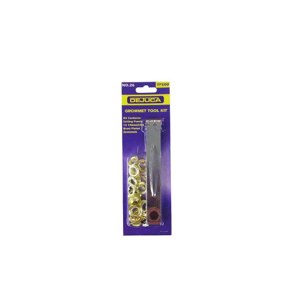 Dejuca - Gommet Tool Kit - N26 + 15 Eyelets - 10.0mm - 2 Pack