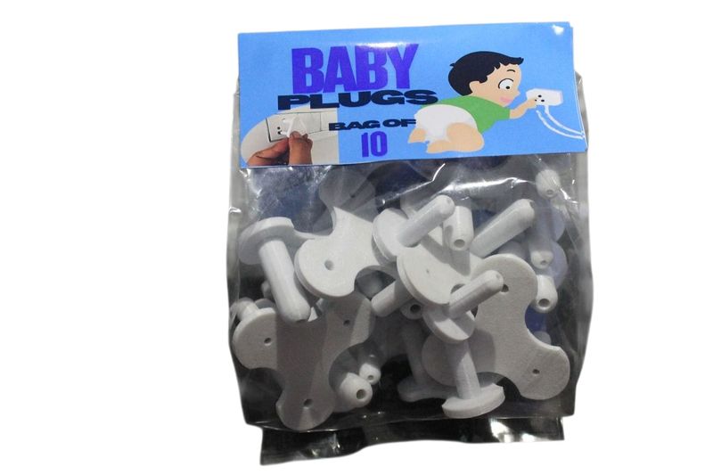 Baby Proofing Electrical Socket Cover Packet of 10