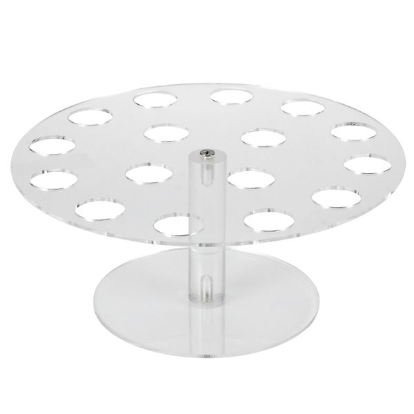 Clear Acrylic Ice Cream Cone Holder - Party Display Stand - 16 Holes