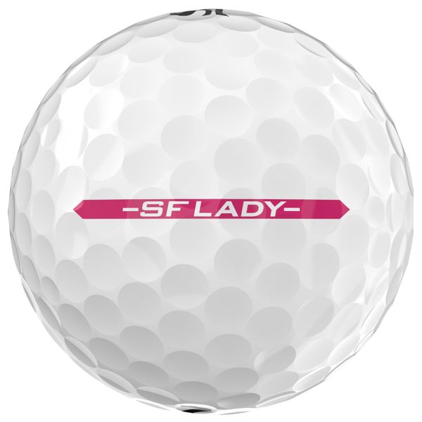 Srixon - Soft Feel Lady White Golf Balls - Ultra Soft Distance - 12 Pack