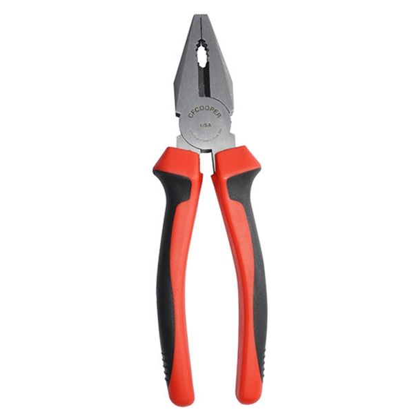 Cooper Combination Plier 175Mm - Molded Grips -Crv-7