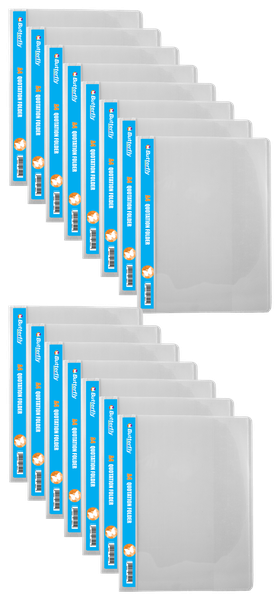 Quotation Folders - A4 180 m (Clear) X15