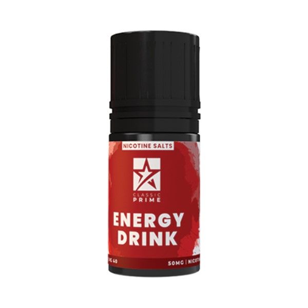 30ml Prime Classic Nicotine Salts Vape Juice - Energy Drink 50mg