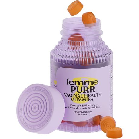 Lemme Purr Vaginal Probiotic Gummies for Women [60 Count] Image