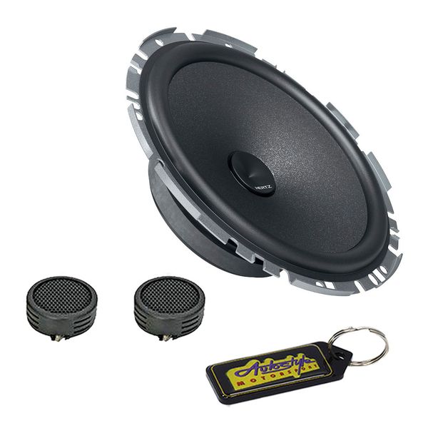 Hertz Cento Series 6.5" 210W Component Woofer &amp; Evo Tweeters &amp; Key Holder
