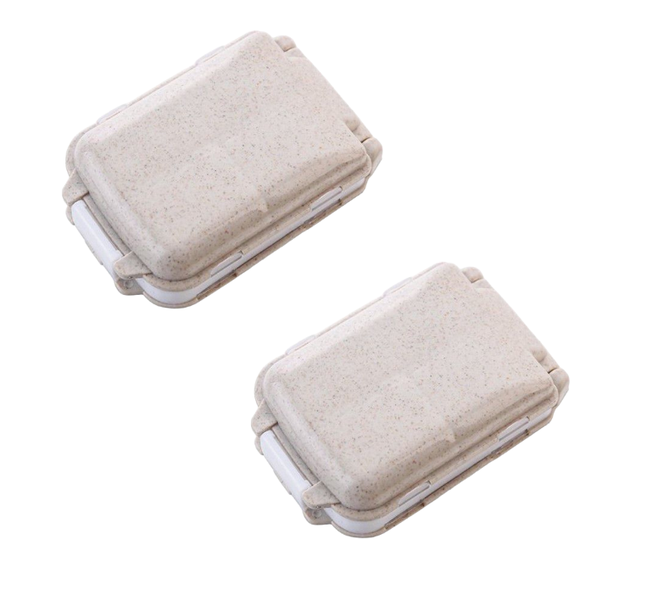 Compact Travel Medication Pill Box