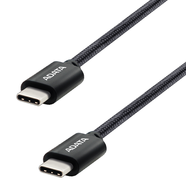 ADATA Type-C to Type-C Nylon Braided Sync &amp; Fast Charge Cable