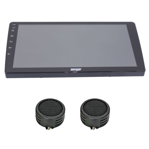 Targa TDA-9232 9" Media Player with Android12 &amp; Carplay &amp; Evo Tweeters