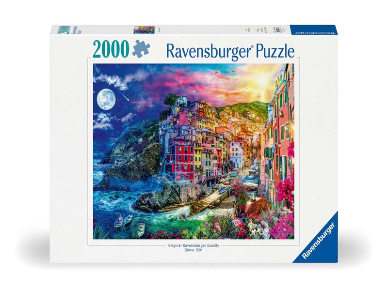 Ravensburger - Colourful Cinque Terre Puzzle - 2000 Pieces