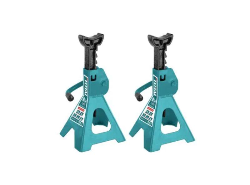 Total Tools 2-Piece 2-Ton Heavy-Duty Jack Stands