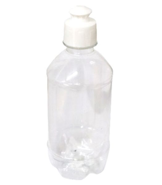 Bottle 500ml Tall Water Clear Push Pull Cap