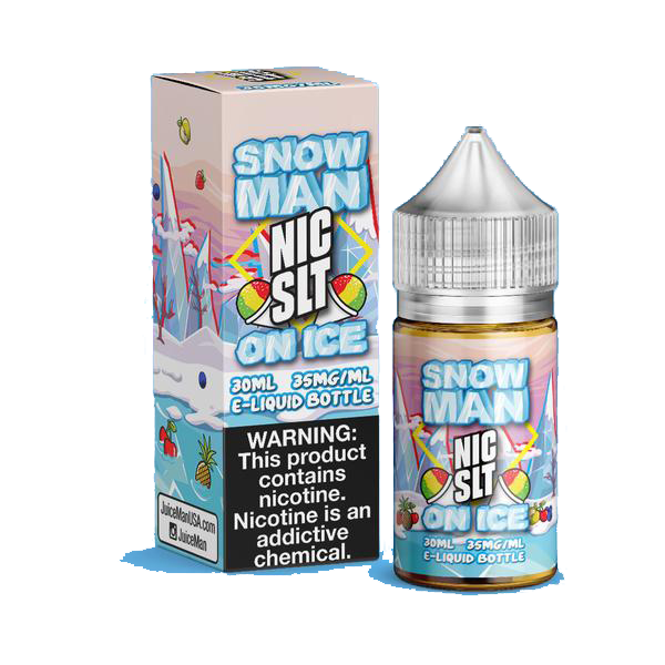 Vape Juice Juiceman Snowman On Ice Nic Salt 35mg