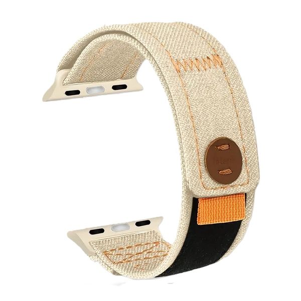 Premium Denim Style Fabric Watch Band Compatible with Apple- 42/44/45/49mm