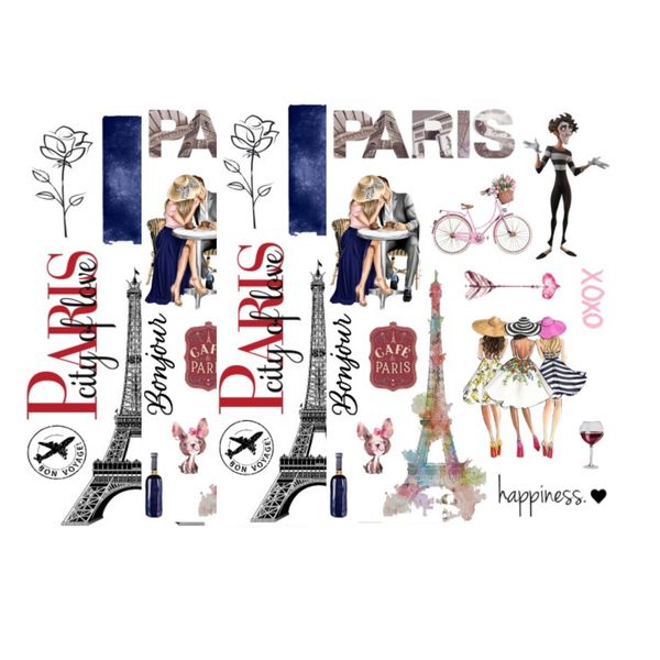 Paris Arts &amp; Crafts Stickers