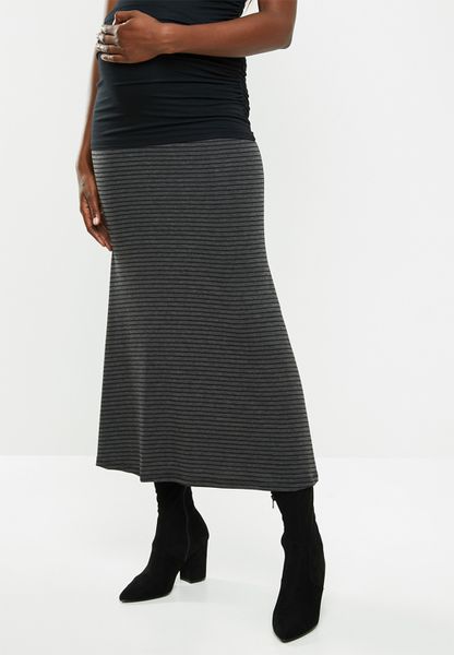 Women's Superbalist Maternity Knit Midi Skirt - Print