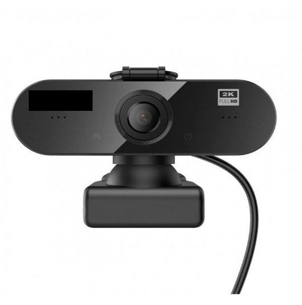 Full HD 2K USB Webcam-Black