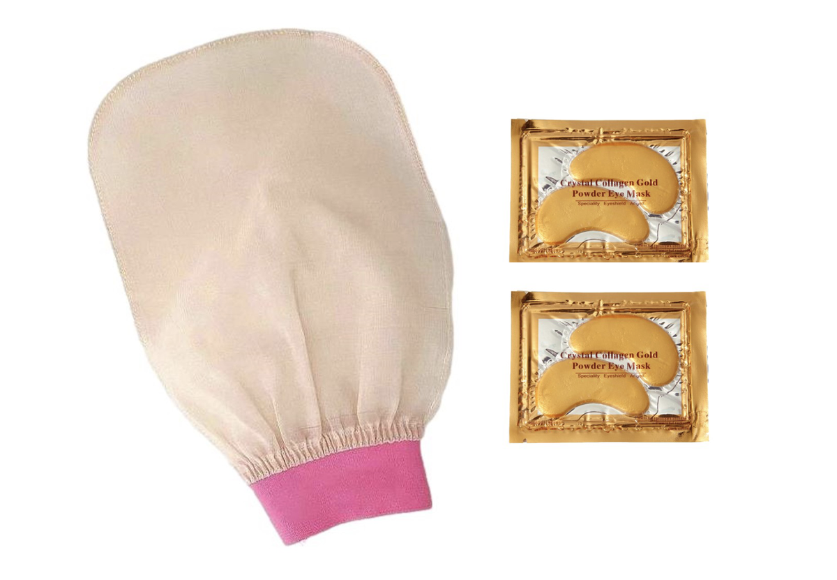 Microdermabrasion Silk Exfoliating Body Face Glove Mitt Shop Today