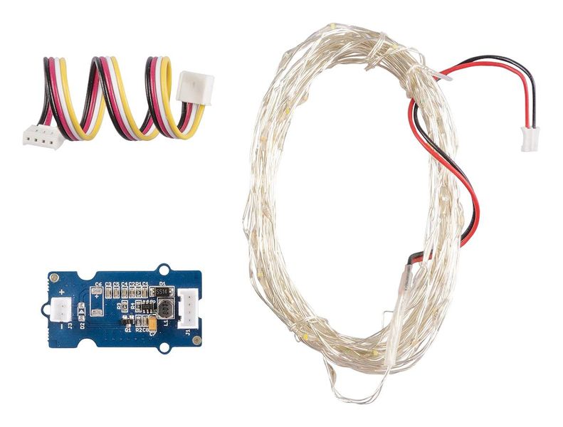 Seeed Studio (104020005) LED String Light Board, with Cable, 50 RGB LED