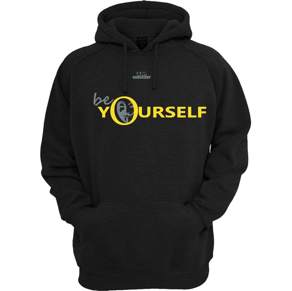 Be Yourself Hoodie, Black