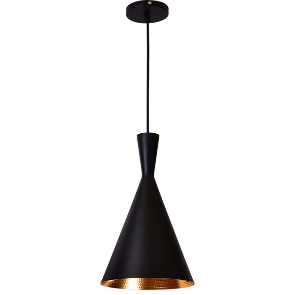 JNC - Vintage Pendant Style A Black Gold