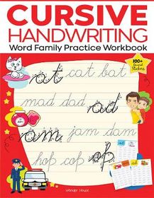 Cursive Handwriting: Word Family: Practice Workbook for Children | Shop ...