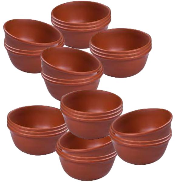 Garden Pot Planter Bowl 20cm Set of 24