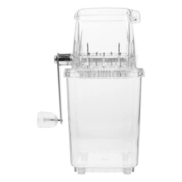 2L Ice Crusher Shaver Portable Hand Crank Ice Machine B