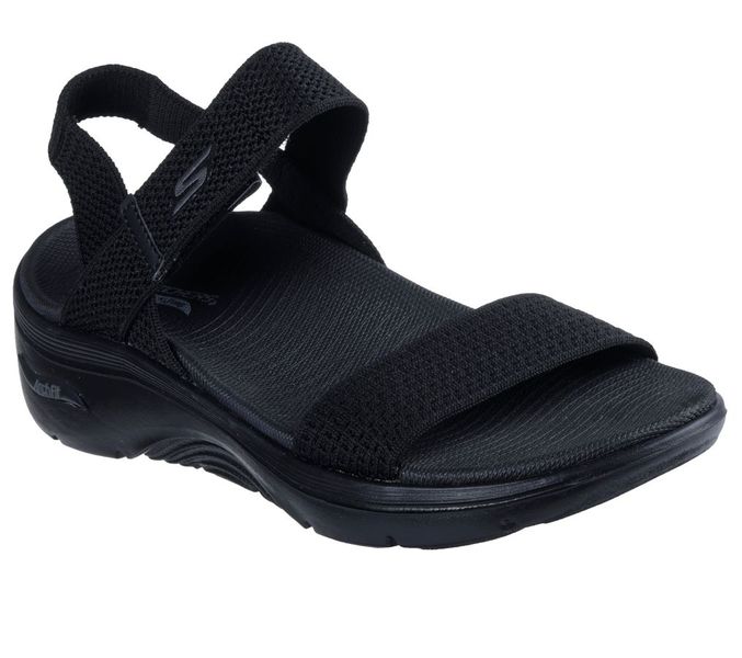Skechers Women - Go Walk Arch Fit 2.0 Sandal - Sneaker - Black