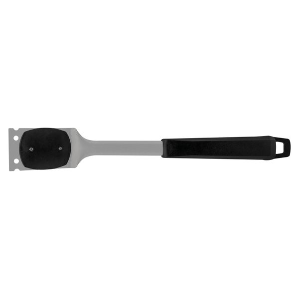Tramontina Stainless Steel Grill Brush with Black Handle and Scraper