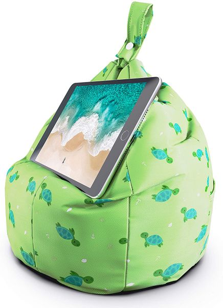Planet Buddies Tablet &amp; iPad Stand - Cushion Tablet Holder - Tortoise Green