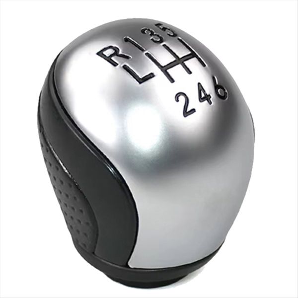 Car Manual 6 Speed Gear Shift Knob Lever Stick Compatible with Peugeot