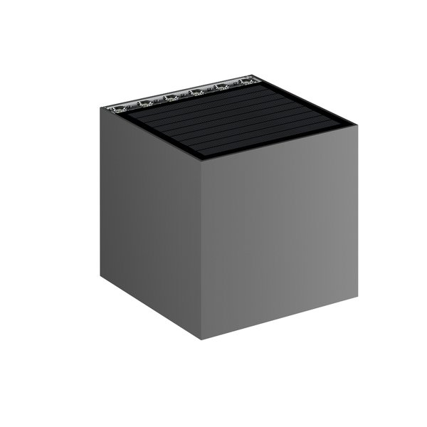 Luminar Lighting - Spectra Solo Ray Solar Wall Light