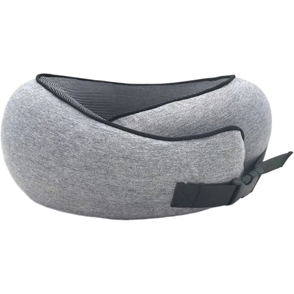Neck Pillow Travel Pillow U-Shaped Memory Foam Detachable with Storage Bag