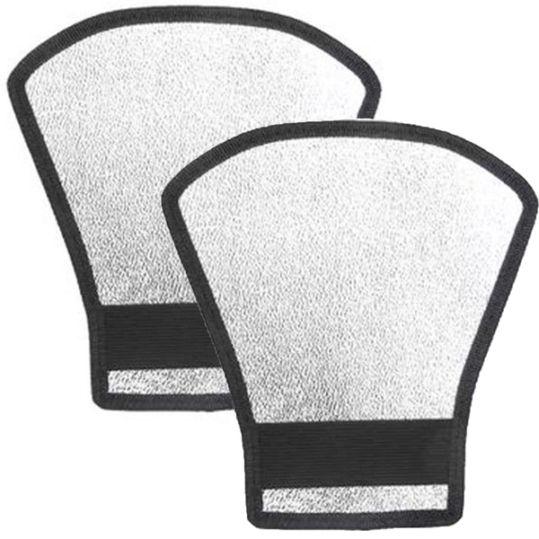 2PCS SLR Reflector Beam Baffle Photography Soft Diffuser Fill Light Board