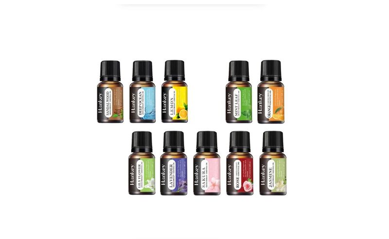 Sweet Smelling Set of 10 Aromatherapy Essential Oils
