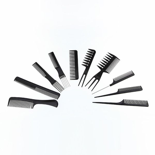10 piece Hairstyling Comb Set