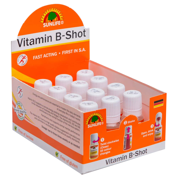 Sunlife Vitamin B-Shot 10ml Ampoules 12's