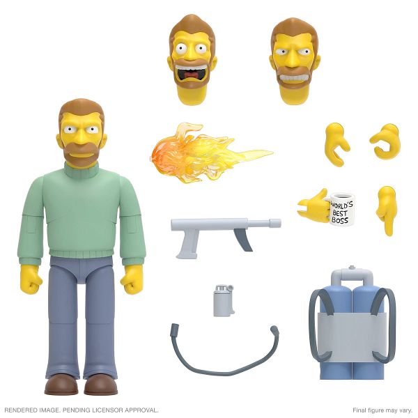 Simpsons Ultimate W2 Hank Scorpio Figure