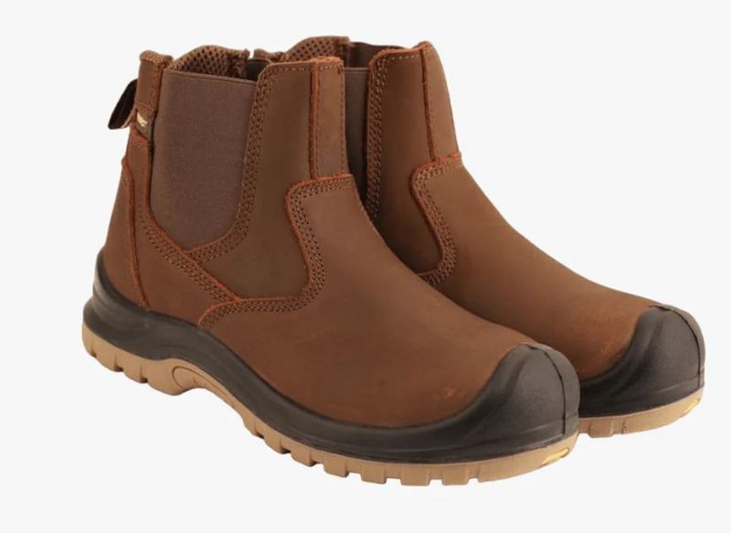 Everest Crazy Horse Brown Safety Boot