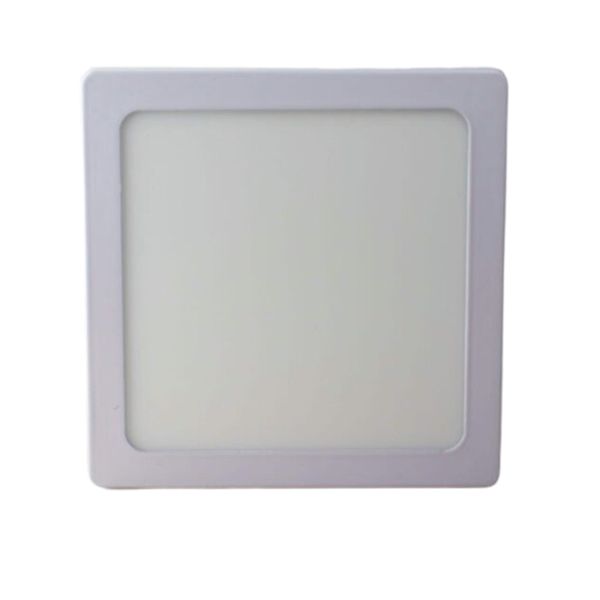FLASH Square Surface Mount LED Panel Light 12W 6000K