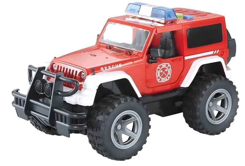 Wenyi Rescue Police Car - Red