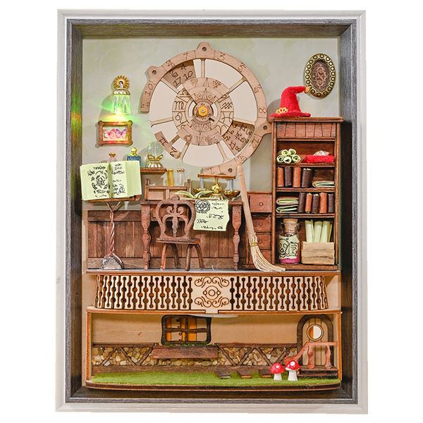 Know Me Magic Society DIY Miniature House Kit