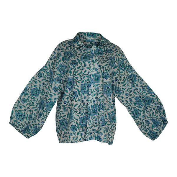 Artisanal Handcrafted Oversized Cotton Shirt