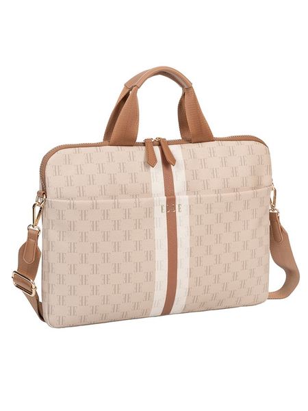 Elle Monogram, Slimline Laptop Bag, Multi