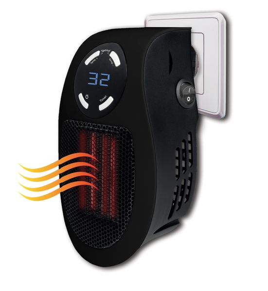Milex - Nanotec Wall Plug Heater - Black