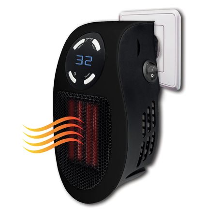 Milex - Nanotec Wall Plug Heater - Black | Shop Today. Get it Tomorrow! |  takealot.com