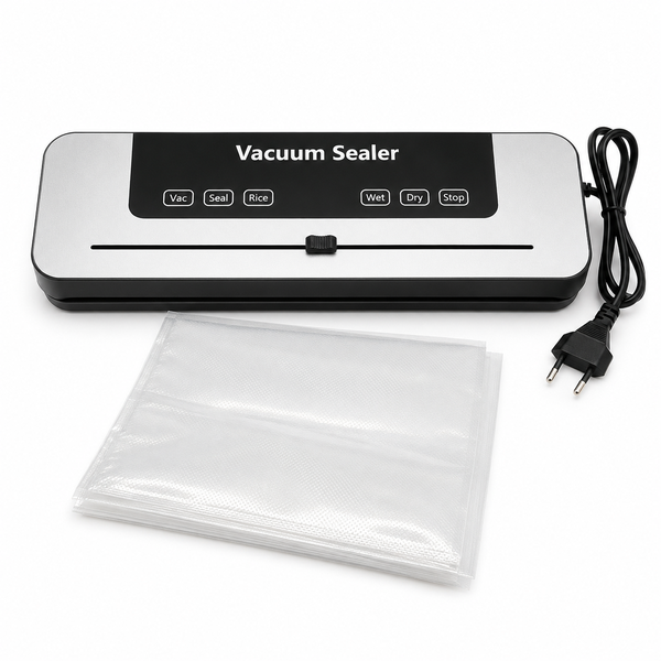 Vacuum Sealer Machine with Bags - Wet &amp; Dry Food Storage
