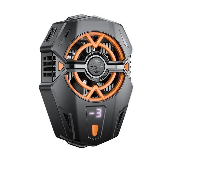 Fast Cooling Mobile Phone Cooler Compatible With Smart Phones black