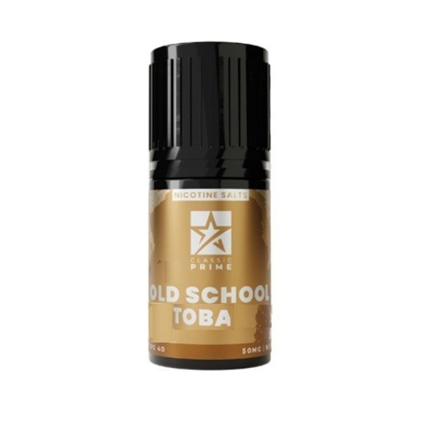 30ml Classic Prime Vape Salts - Old School Toba - 50mg